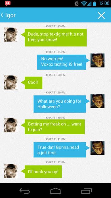 android free messaging
