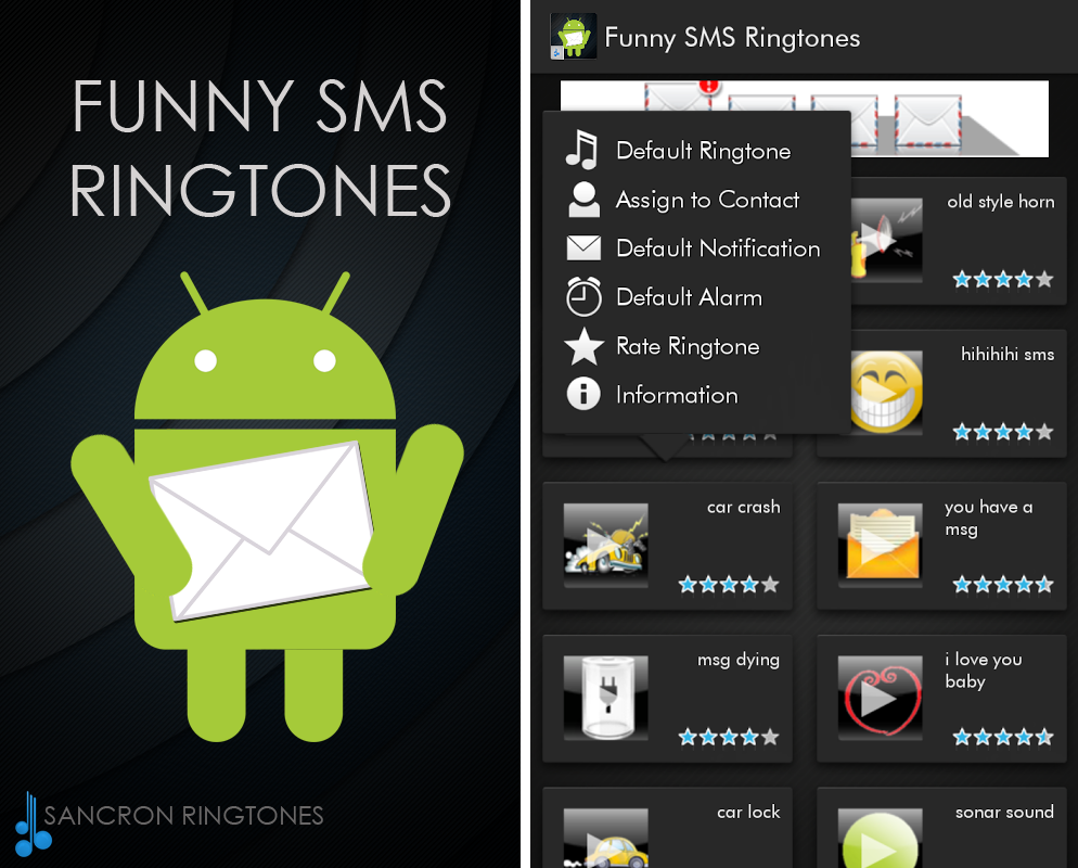 android ringtone download