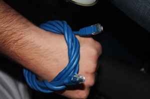 New uses for old cords from that old messy IT cabinet