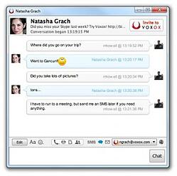 Voxox Unified Messaging Window