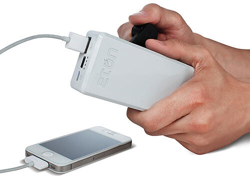 Hand Crank iPhone Charger Hand Crank iPhone Charger