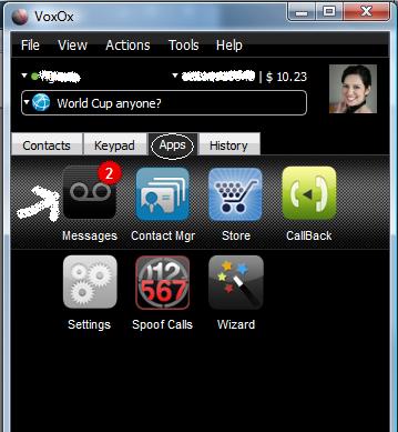 Voxox Messages