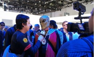 VoxOx Alien at CES