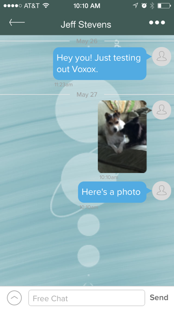 Voxox App Test 2